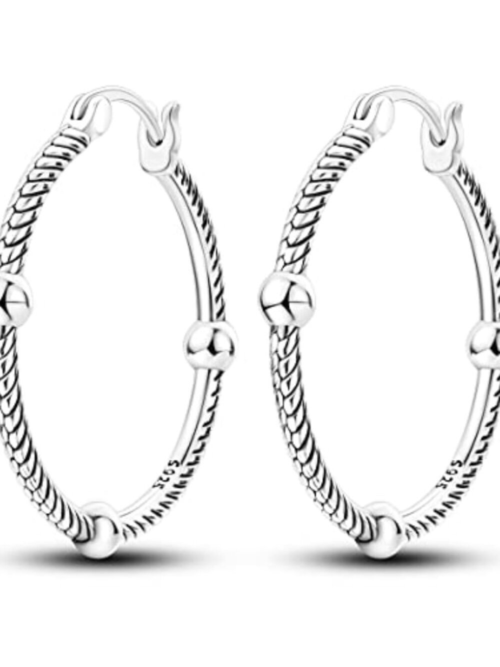 BRAND NEW 925 Sterling Silver Hoop Earrings for Women
